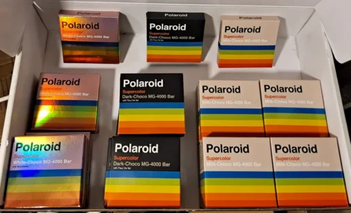 Polaroid Shroom Chocolate Bars
